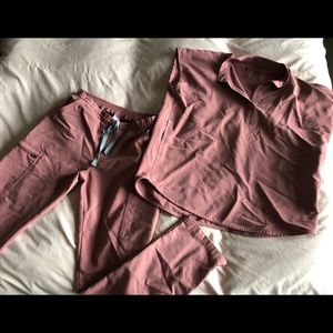 Figs LIMITED EDITION MAUVE scrubset